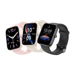 [ใช้โค้ด 2023MALL315] Amazfit Bip 3 Pro New GPS SpO2 Waterproof Smartwatch นาฬิกาสมาร์ทวอทช์ วัดออกซิเจนในเลือด สัมผัสได้เต็มจอ bip3 pro Smart watch 60+โหมดสปอร์ต วัดชีพจร ความดัน ร์ท นับก้าว โหมดมวยไทย สมาร์ทวอทช์ ประกัน 1 ปี