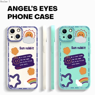 Realme 7 7i 6 6i C17 Pro 5G เคสเรียวมี สำหรับ Case Sun Rabbit เคส เคสโทรศัพท์ เคสมือถือ Silicone Cases