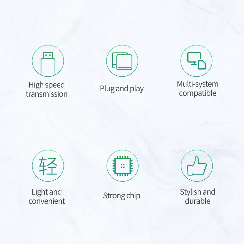 llano 2 in 1 การ์ดรีดเดอร์ USB TF / SD ขนาดเล็ก - รูปที่ 6