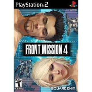 แผ่นเกมส์ PS2 Front Mission 4 แผ่นปั้ม ปลายทางได้