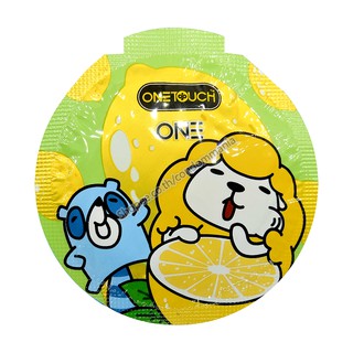 One Touch Lemon Lover ถุงยางอนามัยวันทัช เลมอน เลิฟเวอร์ 1 ชิ้น