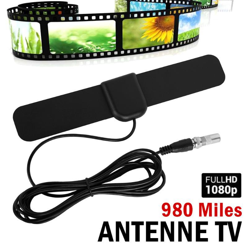 980 Mile Range เสาอากาศ 1080P TV Digital HD Skywire 4K Antena Digital Indoor
