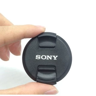 ฝาปิดหน้าเลนส์ Lens Cap Sony แบบบีบกลาง ฝาปิดเลนส์ คุณภาพดี แข็งแรง ฝาปิดกล้อง ฝาเลนส์ ฝา Lens
