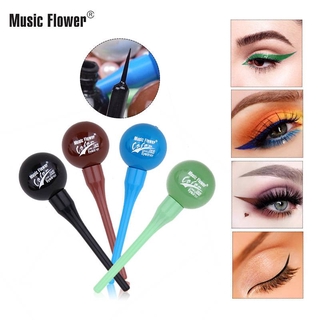 ขายปลีก ขายส่ง MusicFlower อายไลเนอร์ กันน้ํา กันเหงื่อ ติดทนนาน 24 ชั่วโมง 1.2 กรัม *3 ชิ้น -5002 3 ชิ้น