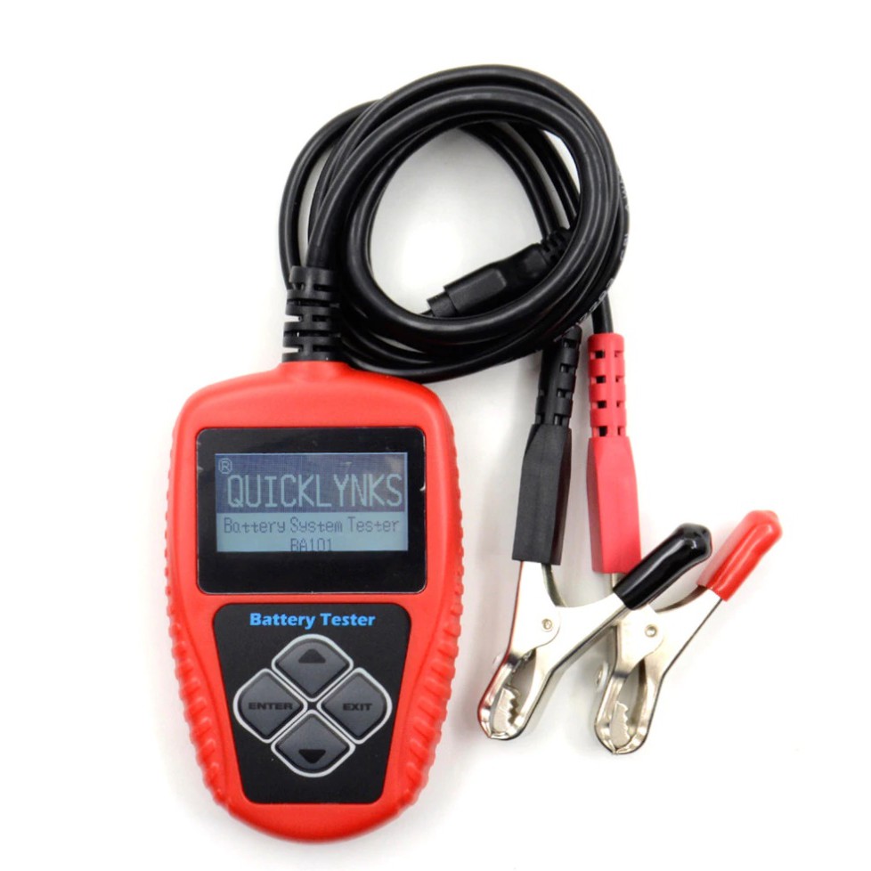 BA101 12V Auto Battery Tester เครื่องวัดวิเคราะห์แบตเตอรี่รถยนต์ 12 V