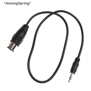 [[AmongSpring]] สายเคเบิลแจ็คเสียงสเตอริโอ Din 5 Pin Din MIDI ตัวผู้ เป็นตัวผู้ 3.5 มม. 50 ซม. 0.5 ม. 1 ชิ้น [ขายดี