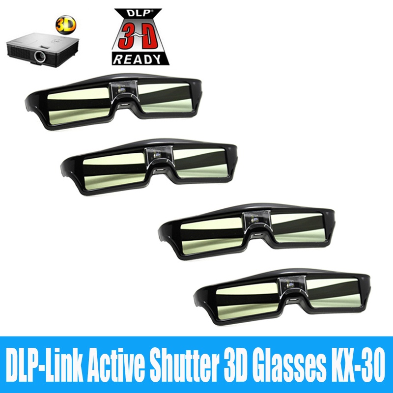vr แว่นตา：6cs Active Shutter 96144HZ Rechargeable 3D Glasses For Otama ...