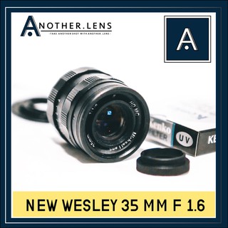 ฟรีส่ง New Wesley 35 mm f1.6 เลนส์ละลายหลัง