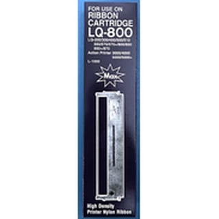 ตลับหมึกพิมพ์ EPSON LQ-300 / LQ300 ของแท้บริษัทเอปสัน และ ของเทียบเท่า ยี่ห้อ MAX