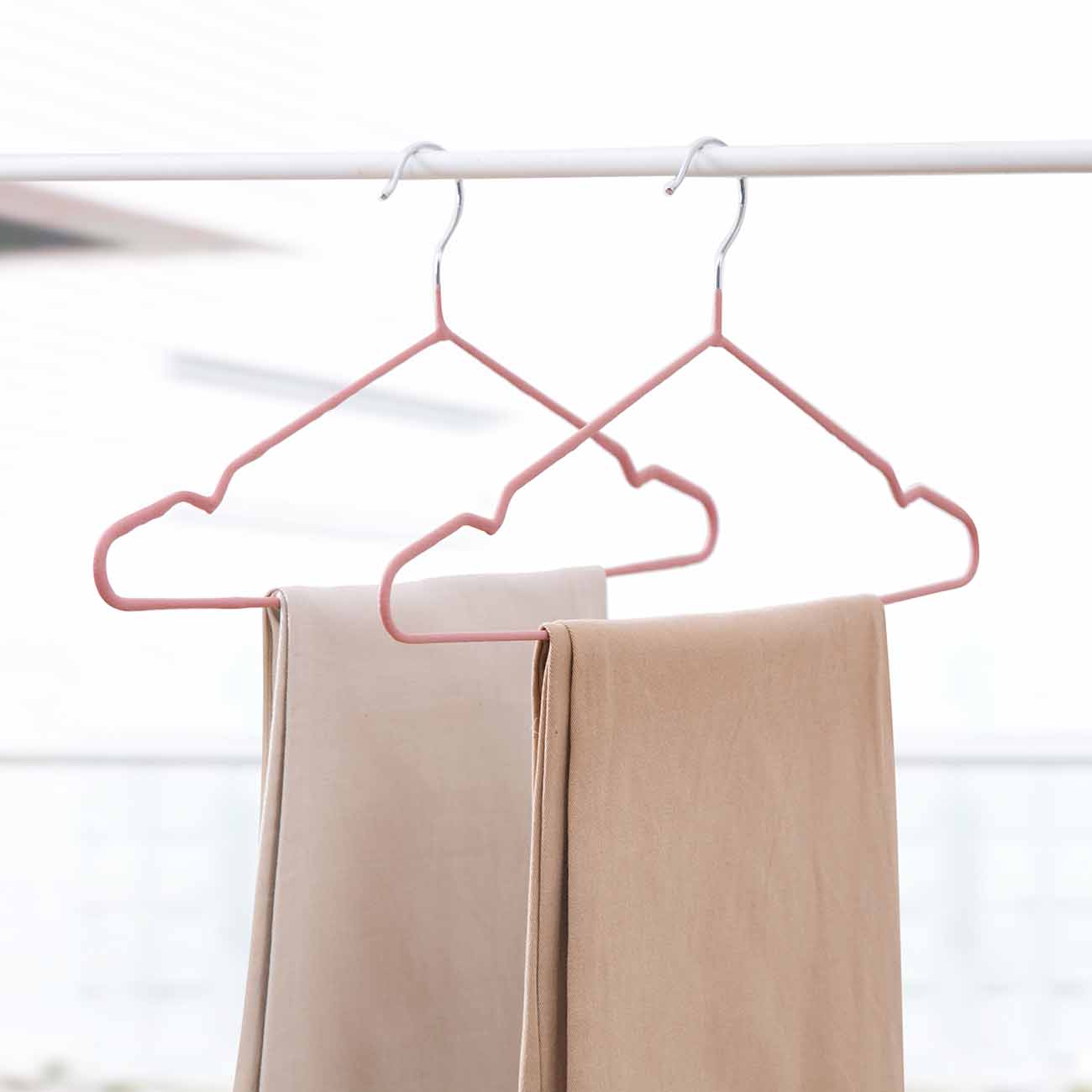 Jujiajia ไม้แขวนเสื้อ สำหรับใช้ในบ้าน ตากเสื้อผ้า 1 ชิ้น #8