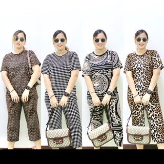 ชุดเซ็ต สาวอวบ XL🥇 ขายาว7ส่วน  ผ้านิ่มเด้ง ใส่สบาย ไม่ต้องรีด อัพเดตใหม่ทุกวัน🦄