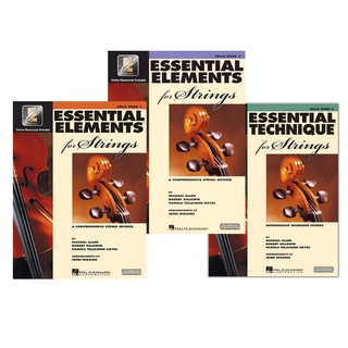 Essential Elements Cello, Book 1-3