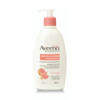 Aveeno Daily Moisturising Energizing Lotion 354 ml (ขวดปั้มสีส้ม)