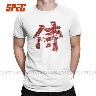 Lint9 [พร้อมส่ง] เสื้อยืดแขนสั้น พิมพ์ลาย Broken Samurai Kanji Shinobi Ninja Budo Bushido พลัสไซซ์ ของขวัญวันเกิด สําหรั