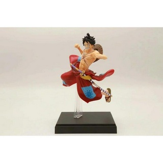 ของเล่นฟิกเกอร์ One Piece Monkey D Luffy Wano Country