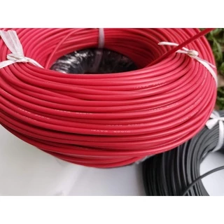 สายไฟซิลิโคน6AWG 7AWG, 8AWG , 10 AWG สายทองแดง ทนความร้อนสูง 200องศา สายนิ่ม อ่อนตัว โค้งงอดี ราคาขายต่อ 1 เมตร