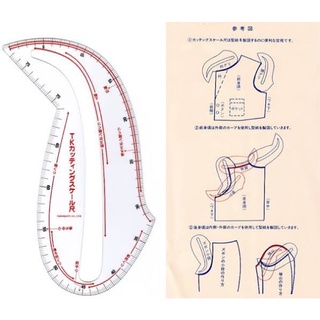 Kawaguchi cutting scale ไม้บรรทัดวัดสเกล ญี่ปุ่นแท้