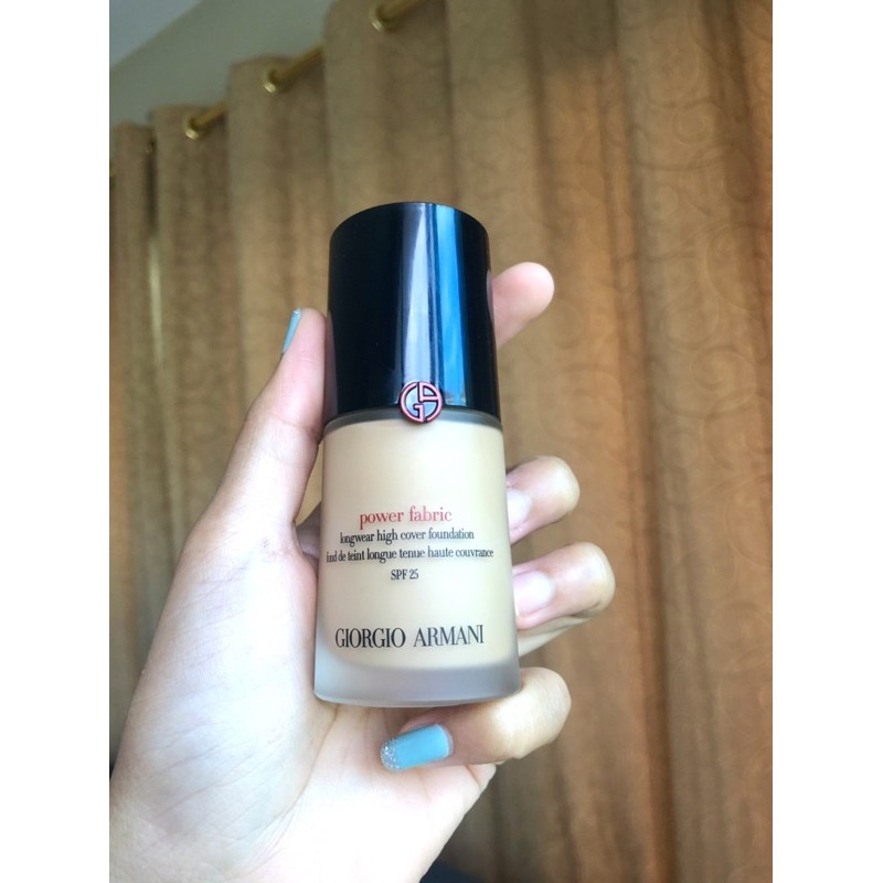ส่งต่อรองพื้น Armani Power Fabric ของแท้ สี 4.5 ส่งฟรี รองพื้นตัวดัง ปกปิด GIORGIO ARMANI
