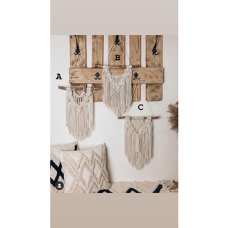 macrame แขวนผนัง ของแต่งห้อง ของแต่งห้องมินิมอล