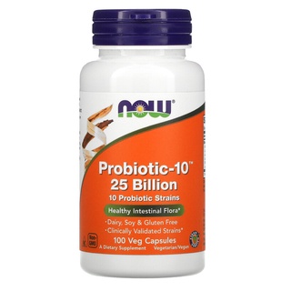 Now Foods, Probiotic-10 25 Billion 100 Veg Capsules