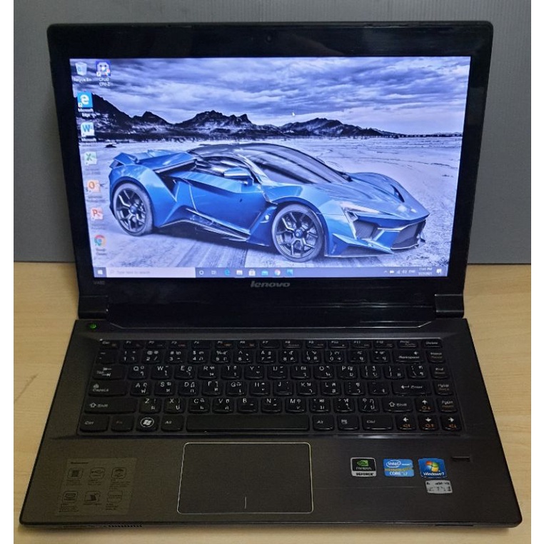 คอมพิวเตอร์ โน๊ตบุ๊ค LENOVO V480 Core i73612QM 2.1Ghz RAM 4GB HDD