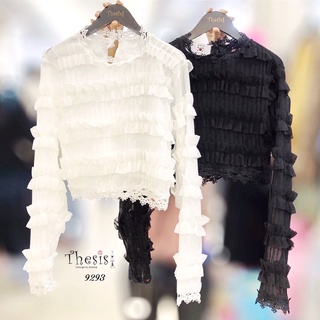 Thesis Pleat Ruffle Top