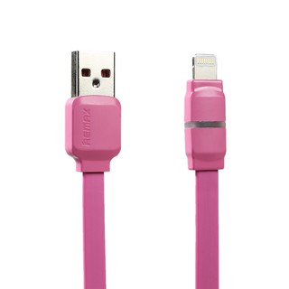 Remax Breathe Data Cable LED For Apple RC-029m (Pink)