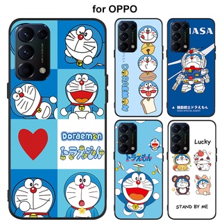 เคส OPPO Reno 8 8Z 4 5 6 7 6Z 7Z Z PRO 5G โทรศัพท์มือถือแบบนิ่ม ลายการ์ตูนโดราเอมอน สําหรับ