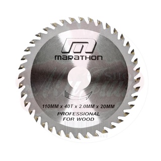 MARATHON ใบเลื่อยวงเดือน 4” ใบตัดไม้ 4”  ใบวงเดือน ใบตัดไม้ 4 นิ้ว  ใบตัดไม้ 4” (110 MM)