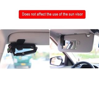 ยึดมือถือในรถ เมาท์ขาตั้งMT-06 Universal Car Clip 360 Rotating Clampแบบคลิปหนีบ  ทนทาน  สำหรับกระจกมองหลัง Sun Visor Bed