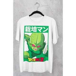 คอตต้อนคอกลมเสื้อยืด Unisex รุ่นไซไบแมน ไซบาแมน Saibaiman Saibamen T-Shirt ดราก้อนบอลแซด Dragon Ball Z แบรนด์ Khepri 100