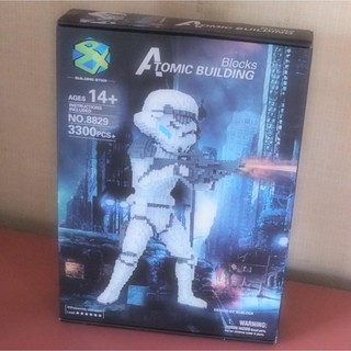 NT-LEPIN SEMBO BLOCK ตัวต่อเสริมทักษะและสมาธิ(หุ่นยนต์)สีขาว