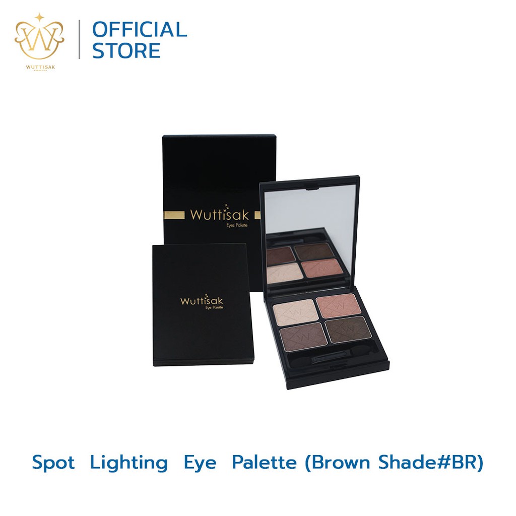 ของแท้ Wuttisak Spot Lighting Palette Shade ของแท้ Wuttisak Spot Lighting Palette Shade