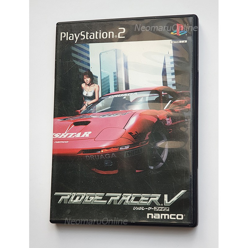 PS2 RIDGE RACER V Play Station 2 แผ่นแท้ จากญี่ปุ่น