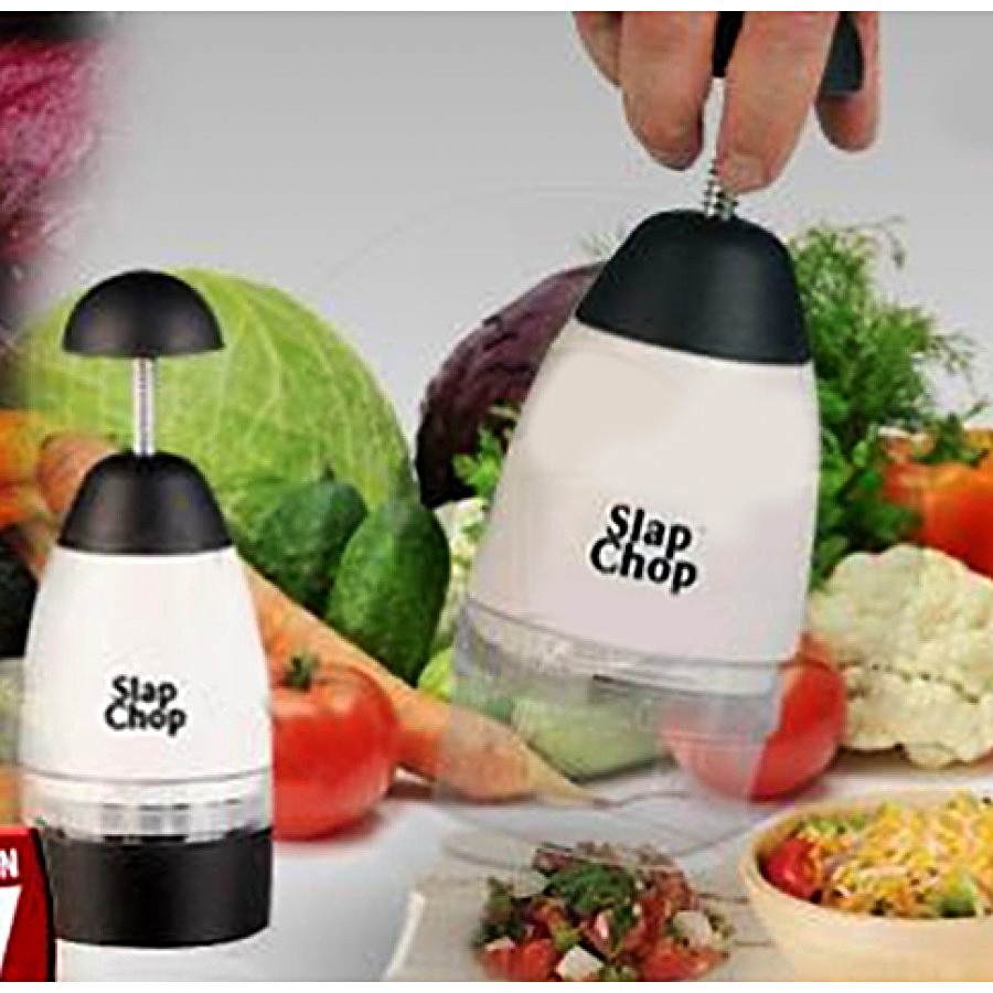 อุปกรณ์หั่นผักอเนกประสงค์Slap Chop Vegetable and Fruit Chopper - White