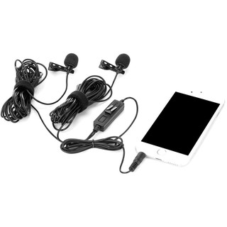 Saramonic Lavmicro 2M Dual head LAVALIER MICROPHONE ประกันศูนย์