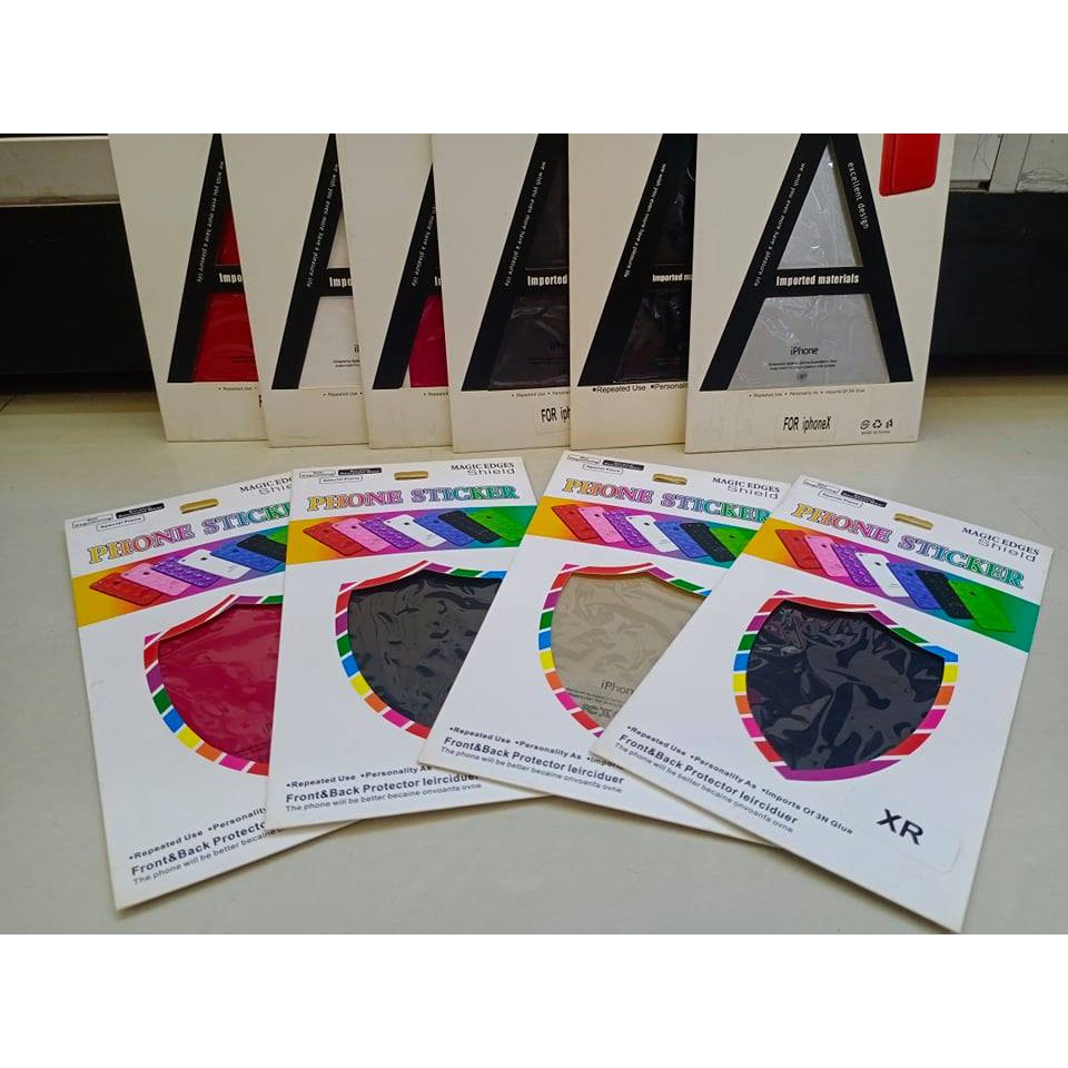 Film iphone  ฟิล์มเปลี่ยนสีหลังเครื่องไอโฟน X/XR/XS max