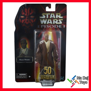 Mace Windu Star Wars The Black Series EP1 Retro 6" figure สตาร์วอร์ส แบล็คซีรีส์ เมซ วินดู ขนาด 6 นิ้ว ฟิกเกอร์