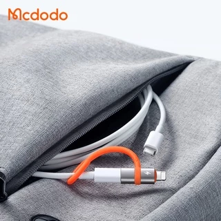 Mcdodo OTG อะแดปเตอร์แปลงข้อมูล Type C เป็น Lightning รองรับ 20W 60W PD ชาร์จเร็ว สําหรับ iPhone 15 14 13 Pro Max 12 11 Xr X 8Plus 7 6S OTG-051