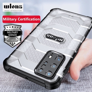 Wlons Military เคสกันกระเเทก สำหรับ Huawei P40 Pro Plus Shockproof Casing Huawei P40 Pro+ P40Pro P 40 Drop-tested Protection Back Cover