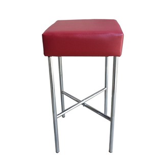 KK Shop เก้าอี้สตูลบาร์สูง 29" รุ่น Stool-H-สีแดง