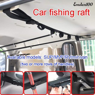 Car Fishing Rod Tackle Strap Belt Horizantal Mount Wrap Carrier