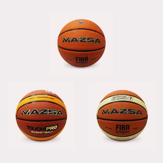MAZSA  ลูกบาสเก็ตบอล  มี 3 ลาย/ 22025070, 34007071, 34031070