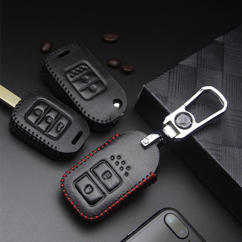 Honda Jazz / HRV / CRV / BRV 2014-2020 Keyless Remote Car Key Leather Protection Cover Casing