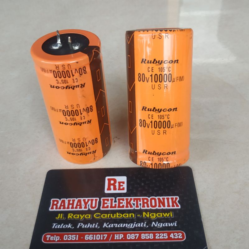 ELCO RUBYCON 10000UF 80V 10,000uf/80V