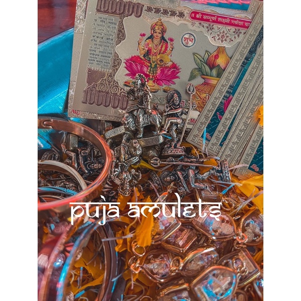 จี้คเณศลักษมี แถมฟรีแหนบ เสริมงานเงิน โชคลาภ ค้าขาย จี้พระพิฆเนศ จี้พระแม่ลักษมี - รูปที่ 4