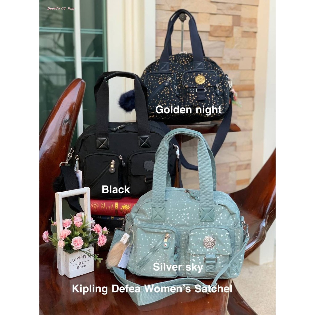 (แท้ 💯%‼) 💕 Kipling Defea Women’s Satchel