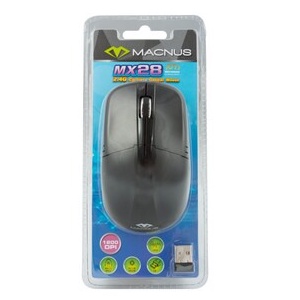 Mouse MACNUS Wireless 2.4G MX28 Black