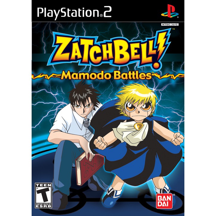 แผ่นเกมส์ps2 Zatch Bell Mamodo Battles ps2 แผ่นไรท์ เกมเพล2 แนวต่อสู้ กัชเบล เล่นได้2คน