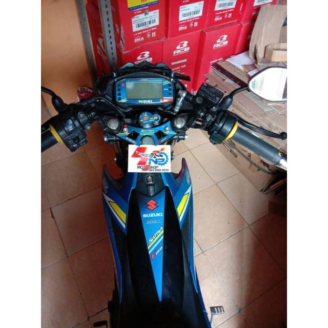 ชุดสติ๊กเกอร์ SATRIA FU INJECTION EMBOSSED สติ๊กเกอร์ RAIDER 150 Fi